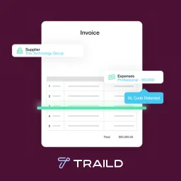 traildsoftware.com ad creative: Cut AP Processing Time by Up to 80%