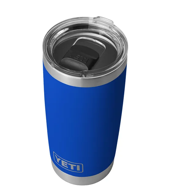 L.L.Bean ad creative: Yeti Rambler Tumbler With MagSlide Lid, 20 oz. Royal Blue, Stainless Steel