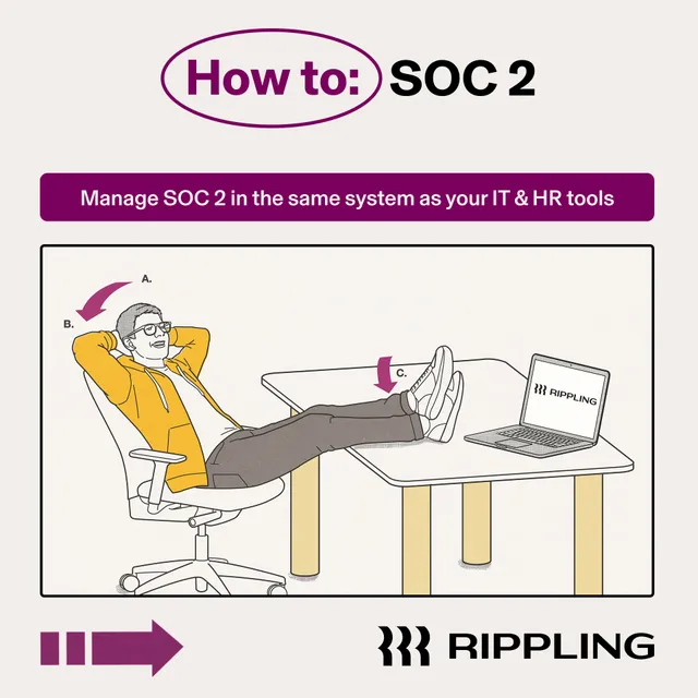 Rippling ad creative: Rippling SOC2 - The Smarter Alternative