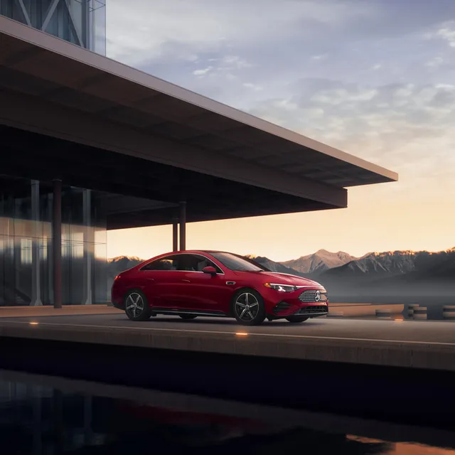 mbusa.com ad creative: Looking For A Luxury Electric Sedan?