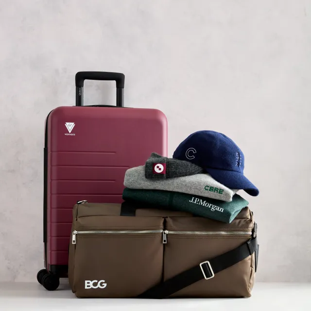 Quince Business ad creative: Get Swag They Won't Throw Away - Corporate Gifting