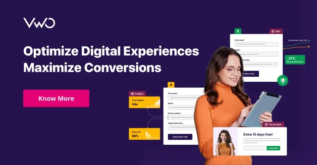 Wingify Inc. ad creative: VWO | Digital Experience Optimization