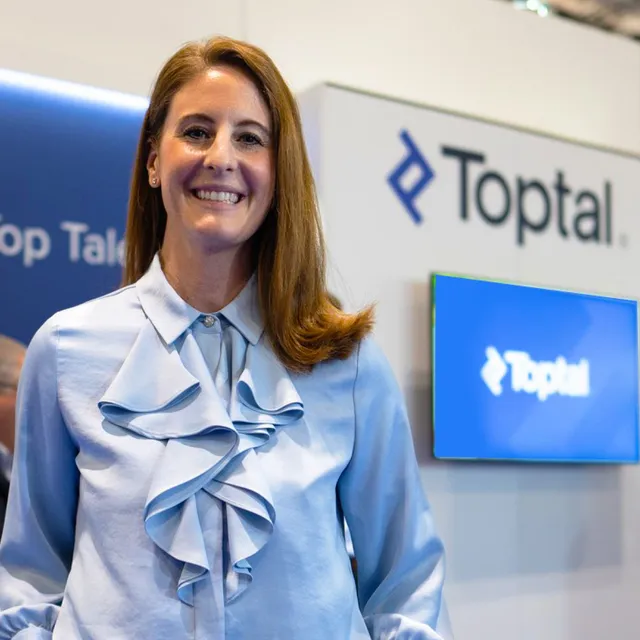 Toptal ad creative: FlutterFlow for Startups
