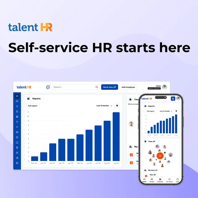 talenthr.io ad creative: Everything HR in One Place - TalentHR