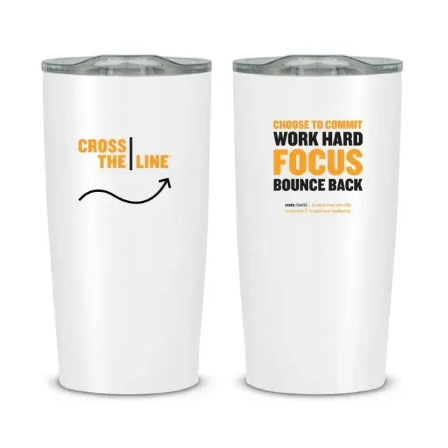 Successories ad creative: Stainless Steel Tumbler