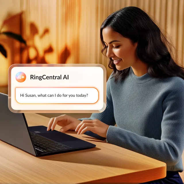 RingCentral ad creative: Intelligent Virtual Agent