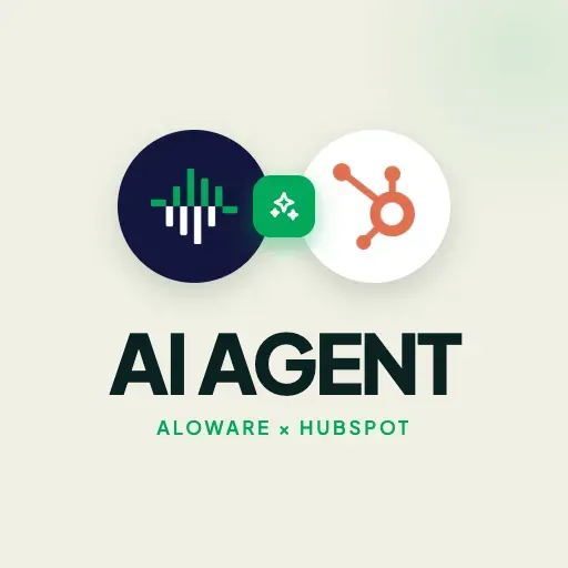 Aloware ad creative: AI voice agent for CRM