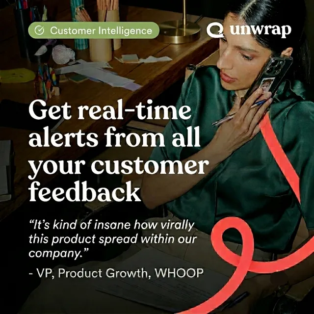 Unwrap ad creative: Unwrap customer intelligence