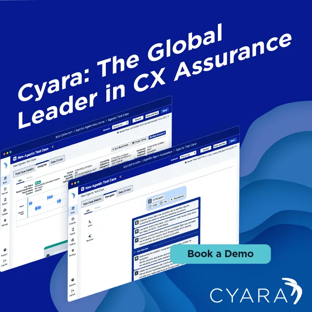 Cyara ad creative: Eradicate Bad CX Before Customers Feel It