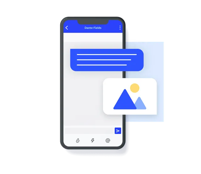 Textline ad creative: Secure Business Texting - Textline