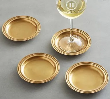 Pottery Barn ad creative: Bleecker Bar Coasters, Set of 4