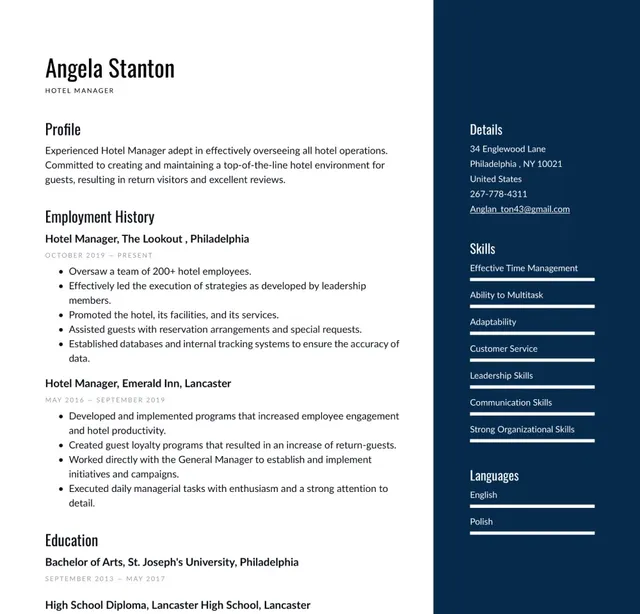 Resume.io ad creative: Create a Pro PDF Resume