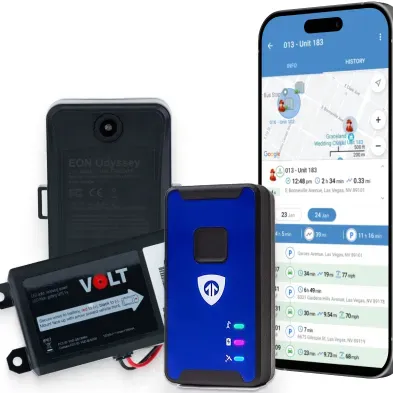Brickhouse Security ad creative: Real-Time GPS Trackers for Cars, Fleets & Assets