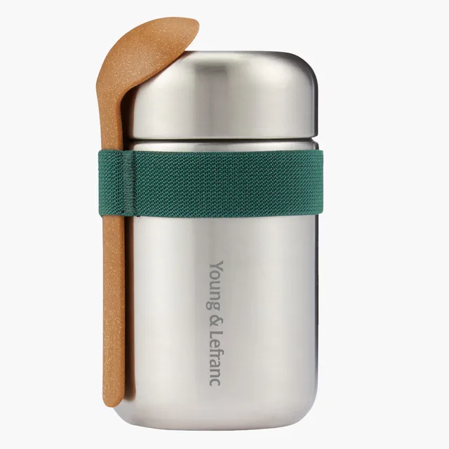 VistaPrint US ad creative: Black+Blum Food Insulated Flask – 13.5 oz.