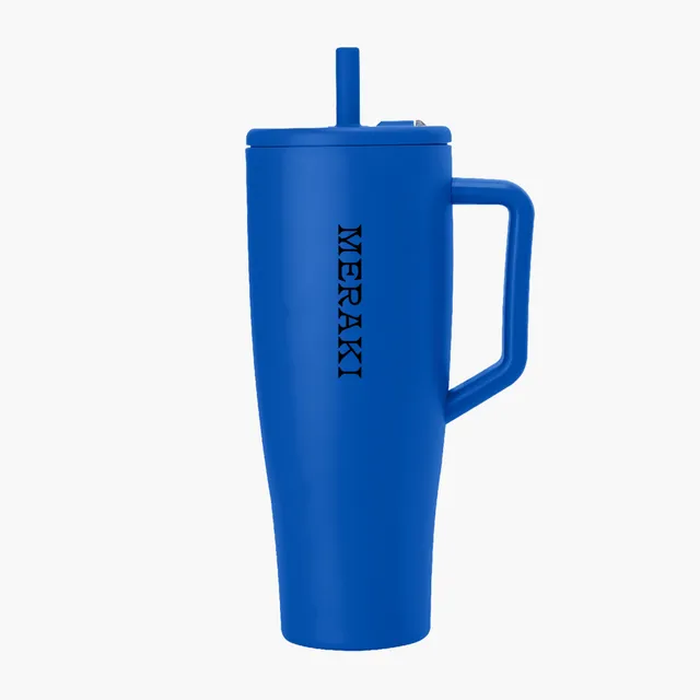 VistaPrint US ad creative: BruMate® Stainless Steel Travel Mug – 40 oz.