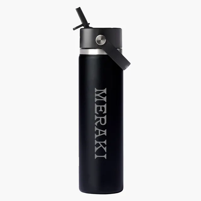 VistaPrint ad creative: Hydro Flask® Water Bottle Bottle with Flex Straw Cap – 24 oz