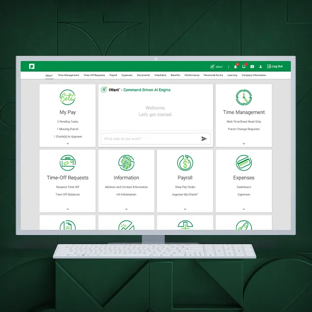 Paycom ad creative: Set HR & payroll to automatic