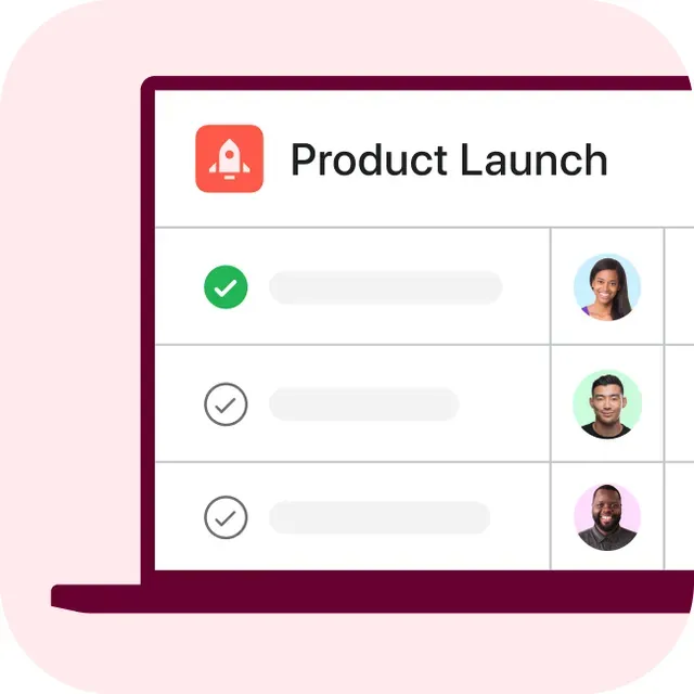Asana ad creative: Work works better in Asana