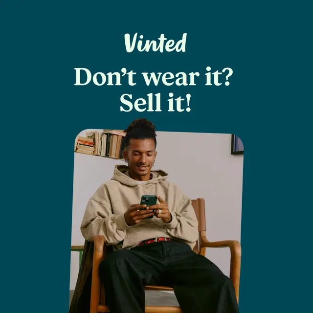 vinted.com ad creative: Download, List, Earn