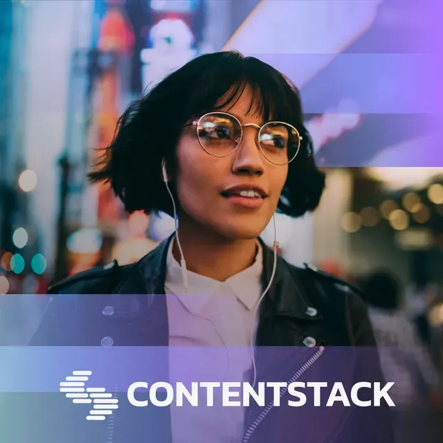 Contentstack Inc. ad creative: Content at scale, finally