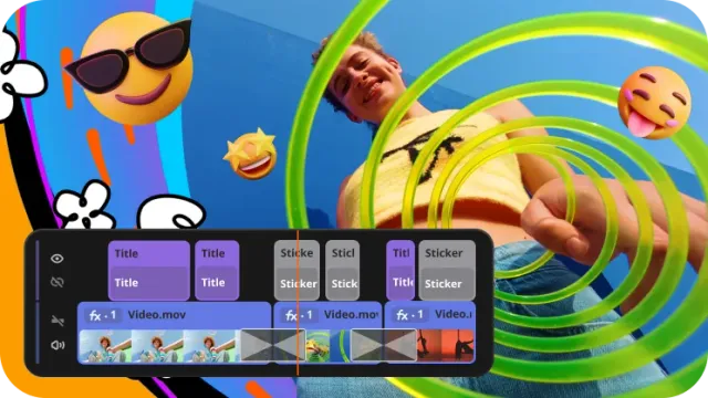 Movavi Software Inc ad creative: Video Editing Software
