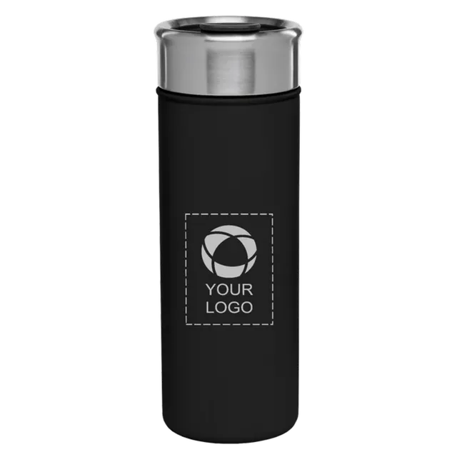 VistaPrint US ad creative: Double-Wall Stainless Steel Tumbler – 18 oz.