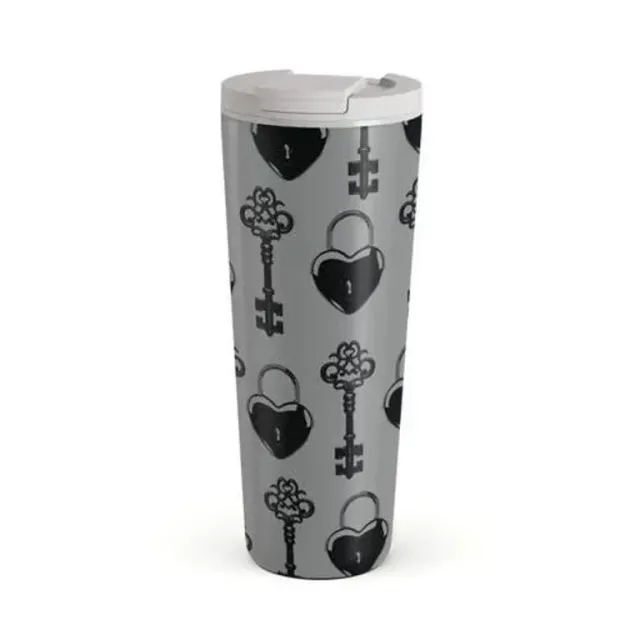 Lyst ad creative: Burga Gray Travel Mug