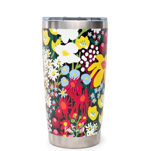 Lesley Evers ad creative: TRAVEL MUG Garden Party