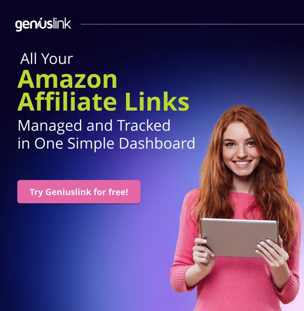 try.geniuslink.com ad creative: One Simple Dashboard for Your Links.