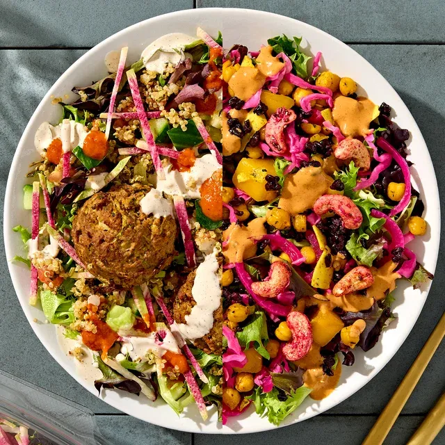 Hungryroot ad creative: High-Protein Vegan
