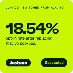 Justuno ad creative: Grow Your Retention List