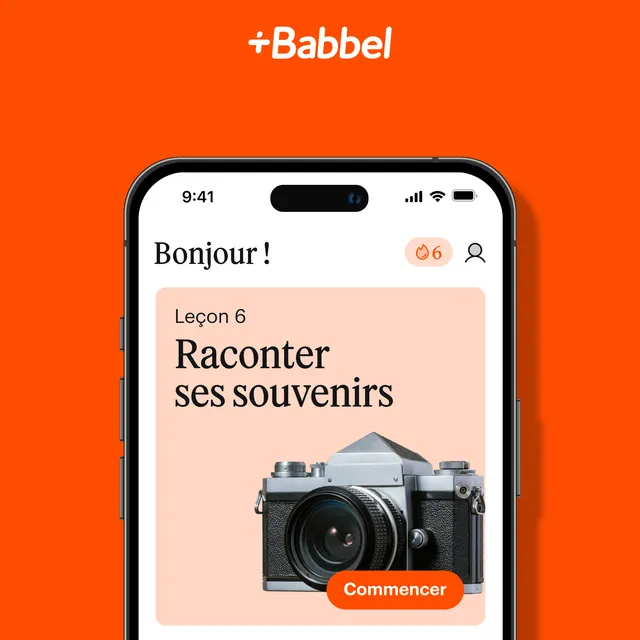 Babbel GmbH ad creative: Babbel: French Lessons For Everyday Life