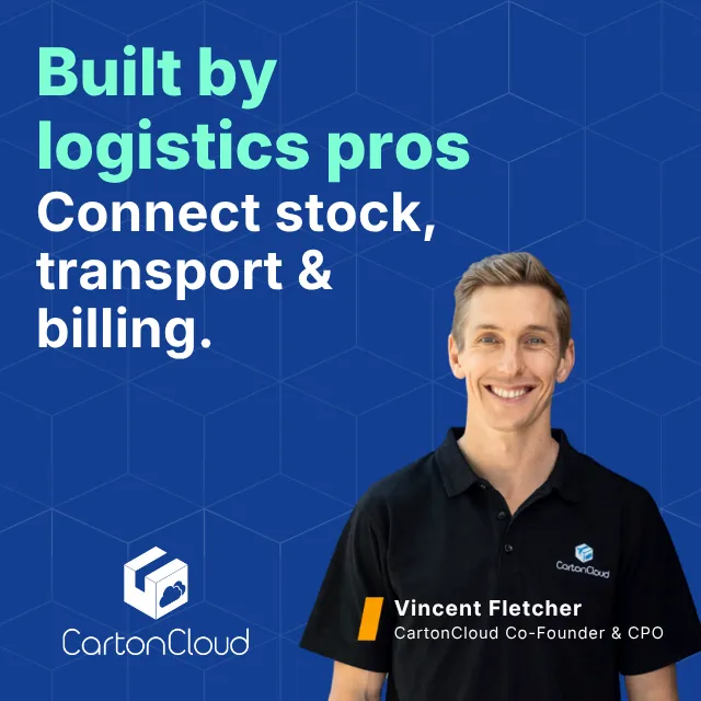 CartonCloud CA Inc. ad creative: Automate your 3PL to scale with ease