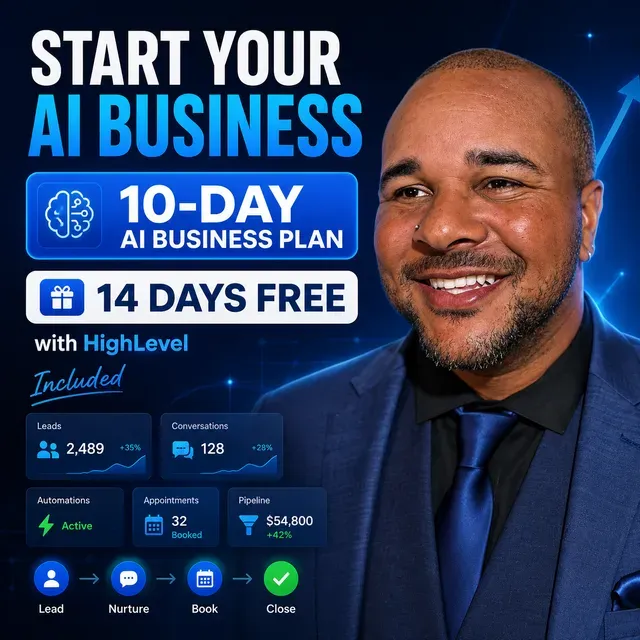 Billy Gene Is Marketing ad creative: Start Your AI Business With HighLevel