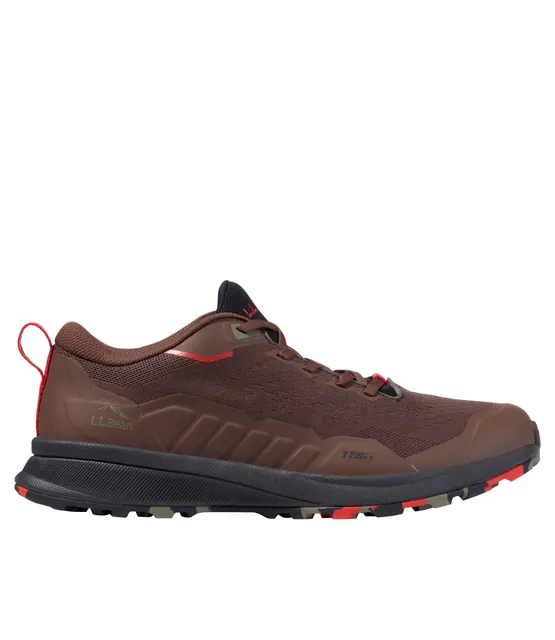 L.L.Bean ad creative: Men's Elevation Trail Shoes, Waterproof Dark Earth 8(D), Mesh/Rubber | L.L.Bean