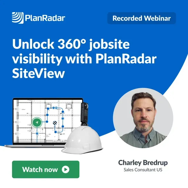 PlanRadar Inc. ad creative: 360° Site Capture by PlanRadar