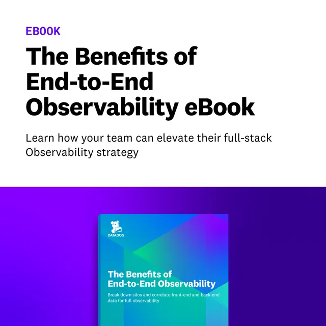 Datadog ad creative: Break Down Data Silos
