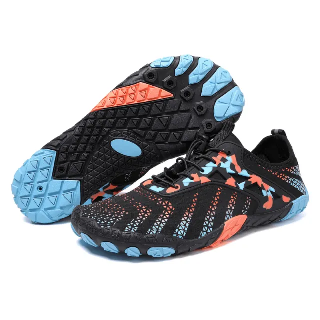 Voyabarefoot ad creative: FluxTrail -BOGO - Black/Blue/Orange / US Women ...