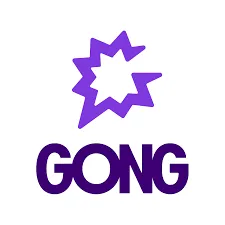 Gong.io Inc. ad creative: Win more with AI-powered sales intelligence